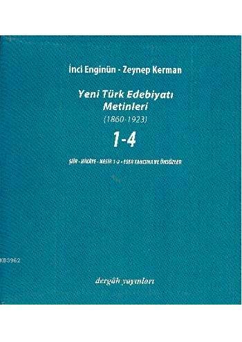 Yeni Türk Edebiyatı Metinleri Seti (5 Cilt)