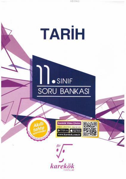 Karekök Yayınları 11. Sınıf Tarih Soru Bankası Karekök 