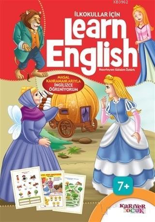 İlkokullar İçin Learn English (Kırmızı); Masal Kahramanlarıyla İngilizce Öğreniyorum