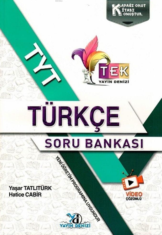 Yayın Denizi Yayınları TYT TEK Türkçe Soru Bankası Yayın Denizi 