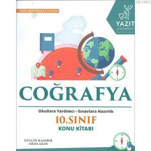 Yazıt Yayınları 10. Sınıf Coğrafya Konu Kitabı Yazıt 