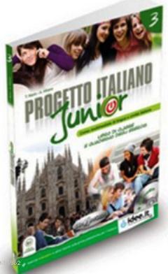 Progetto Italiano Junior 3 (Ders Kitabı ve Çalışma Kitabı+CD) İtalyanca Orta Seviye
