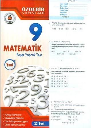 Özdebir 9.Sınıf Poşet Yaprak Test Matematik