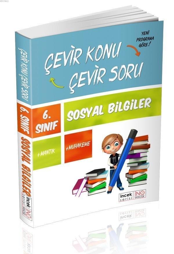 İnovasyon Yayınları 6. Sınıf Sosyal Bilgiler Çevir Konu Çevir Soru İncek Serisi İnovasyon 
