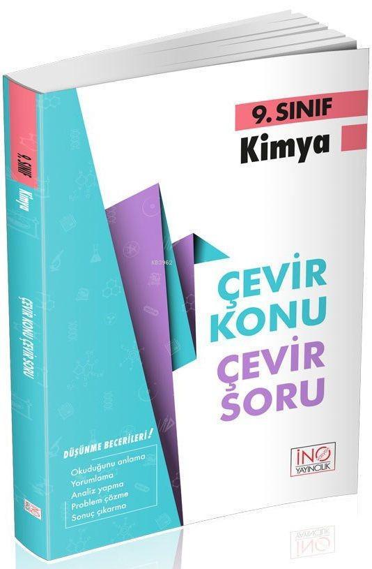 İnovasyon Yayınları 9. Sınıf Kimya Çevir Konu Çevir Soru İnovasyon 