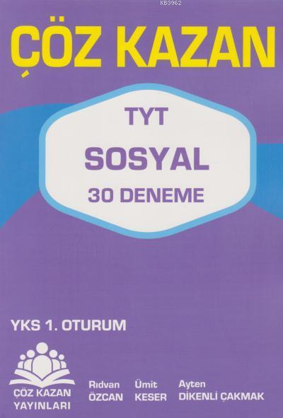 YKS TYT Sosyal 30 Deneme 1. Oturum