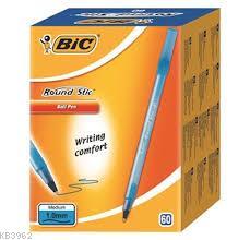 Bic 921403 Round Stick Tükenmez Kalem 1.0 Mavi