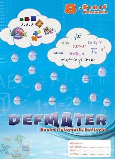 Defmater -  Benim Matematik Defterim; 8. Sınıf Matematik