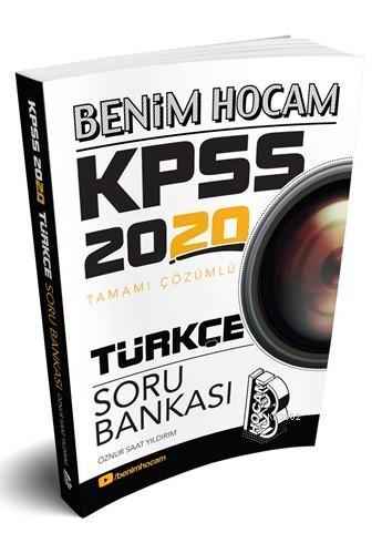 2020 KPSS Türkçe Tamamı Çözümlü Soru Bankası Benim Hocam Yayınları