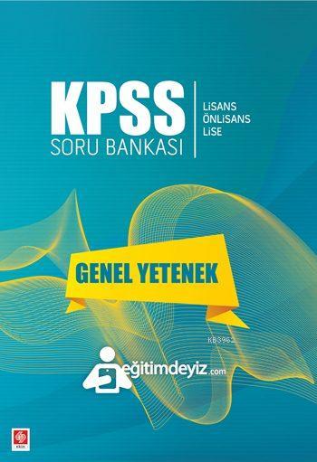 KPSS Genel Yetenek Soru Bankası; Lisans - Önlisans - Lise