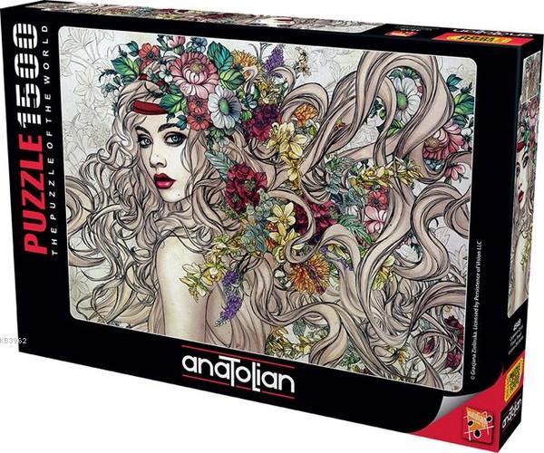 Anatolian Puzzle 1500 Parça Çiçeklerin Gücü 4549