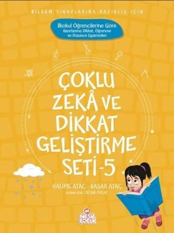 Çoklu Zeka ve Dikkat Geliştirme Seti 5; Bilsem Sınavlarına Hazırlık İçin - İlkokul