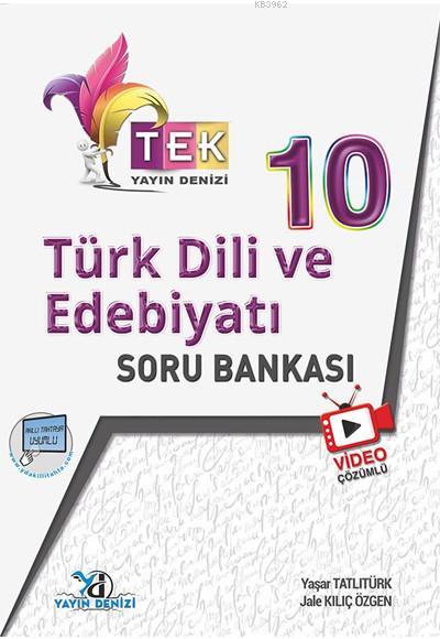 Yayın Denizi Yayınları 10. Sınıf TEK Türk Dili ve Edebiyatı Soru Bankası Yayın Denizi 
