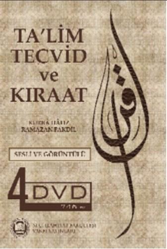 Ta'lim, Tecvid ve Kıraat (DVD); Sesli Görüntülü, 4 DVD Set