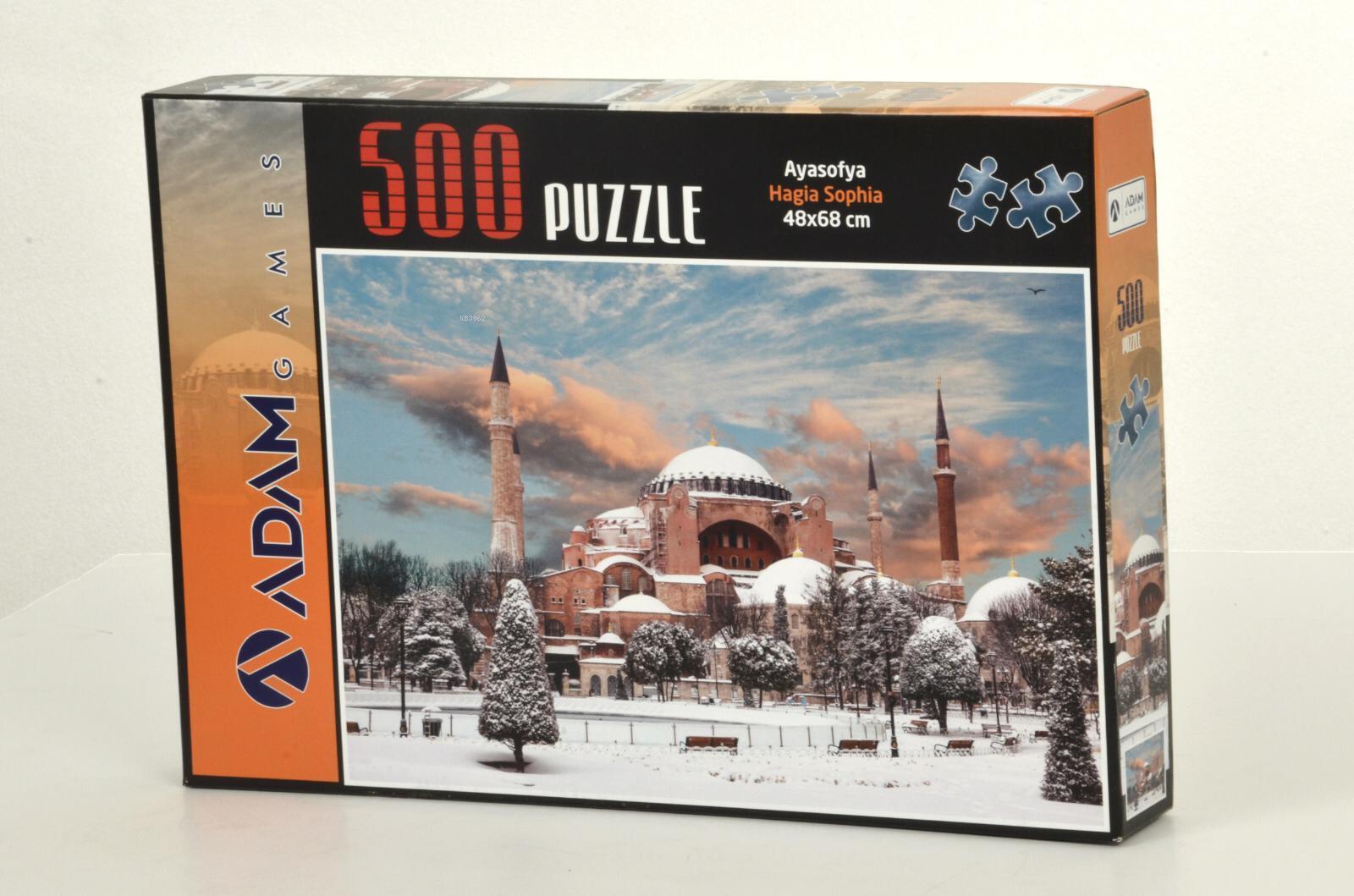 Adam Games Ayasofya 500 Parça Puzzle 48x68