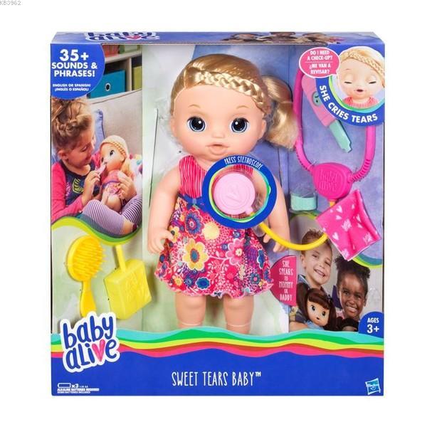 Hasbro C0957 Baby Alive Ağlayan Bebeğim