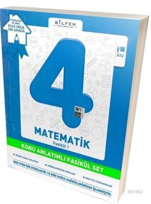 Bilfen - 4. Sınıf Matematik Konu Anlatımlı Fasikül Set Ve Ödev Fasikül