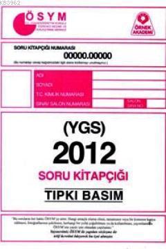 YGS 2012 Soru Kitapçığı