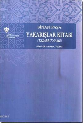Sinan Paşa Yakarışlar Kitabı; Tazarru'name