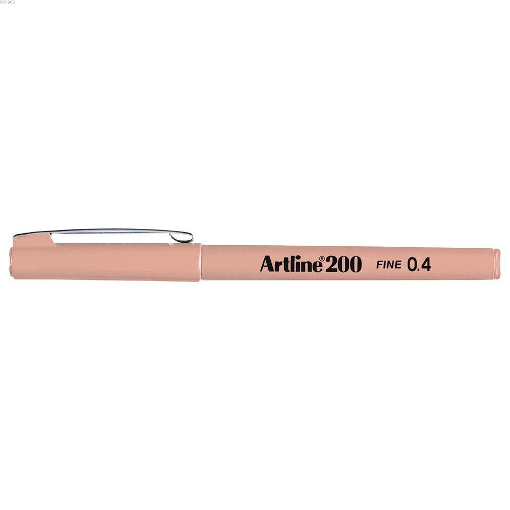 Artline 200N Fine Writing Pen Apricot