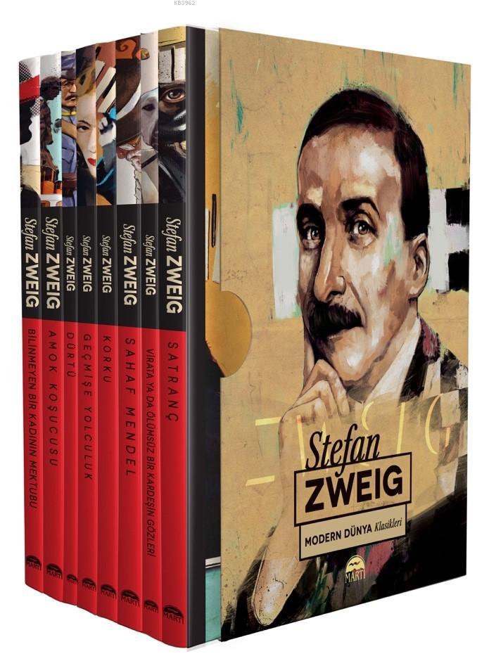Stefan Zweig / Modern Dünya Klasikleri /8 Kitaplık Set