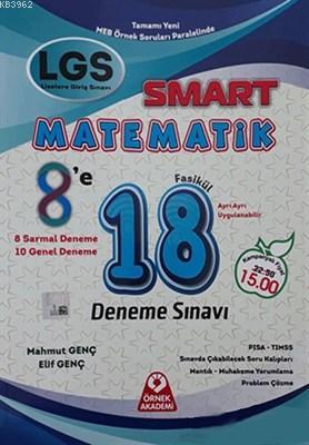 Örnek Akademi Yayınları 8. Sınıf LGS Smart Matematik 18 Deneme Sınavı Örnek Akademi 