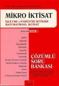 Mikro İktisat; İşletme ve Endüstri İktisadı Matematiksel İktisat