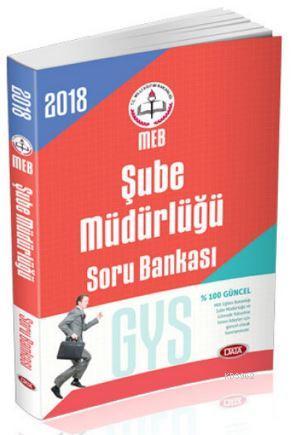 2018 Milli Eğitim Bakanlığı GYS Şube Müdürlüğü Soru Bankası