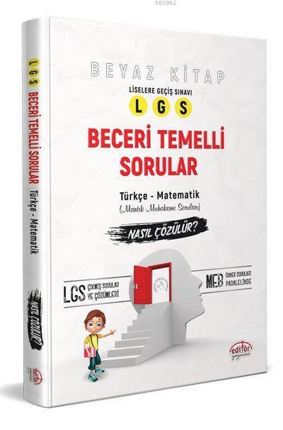 Editör LGS Beceri Temelli Sorular-Türkçe-Matematik