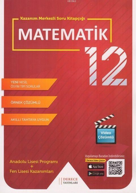 Sonuç Derece Yayınları 12. Sınıf Matematik Modüler Set Sonuç Derece 