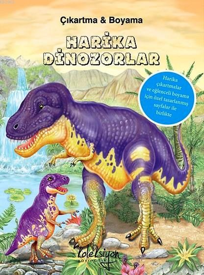 Harika Dinozorlar; Çıkartma ve Boyama
