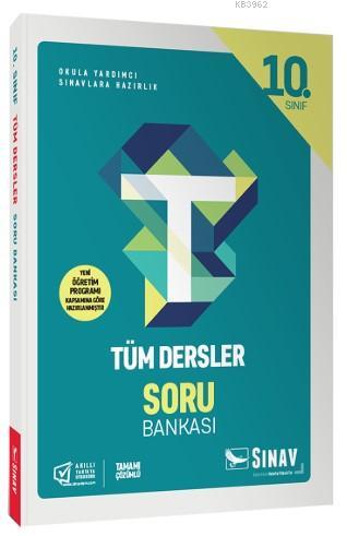 Sınav Dergisi Yayınları 10. Sınıf Tüm Dersler Soru Bankası Sınav Dergisi 