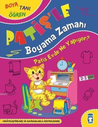 Patiş Evde Ne Yapıyor?; Patişle Boyama Zamanı