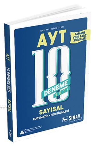 Sınav Dergisi Yayınları AYT Sayısal 10 Deneme Seti Sınav Dergisi 