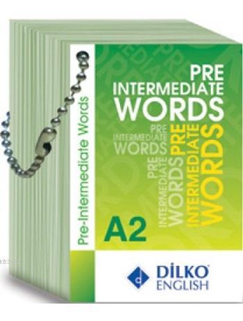 A2 Pre Intermediate Words Kelime Kartı