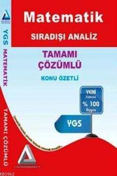 Sıradışı Analiz Yayınları TYT Matematik Konu Özetli Tamamı Çözümlü Sıradışı Analiz 