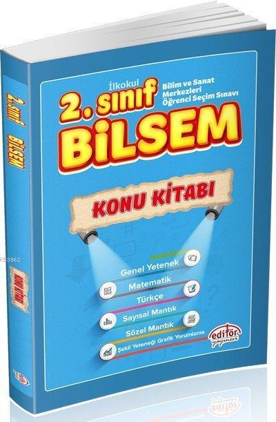 Editör Yayınları 2. Sınıf Tüm Dersler Bilsem Konu Kitabı Editör 