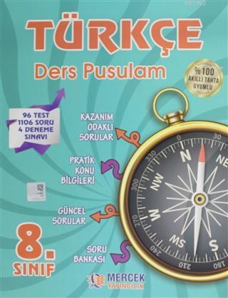 Türkçe Ders Pusulam 8. Sınıf 96 Test 1106 Soru 4 Deneme Sınavı