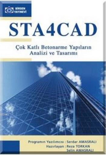 STA4 CAD Çok Katlı Betonarme Yapıların Analizi ve Tasarımı