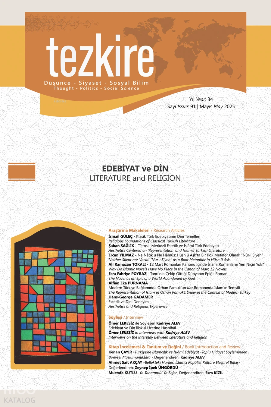  Tezkire 91 Sayı | Kolektif | Tezkire Yayınları | 9771302787913 | 
