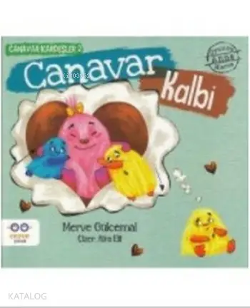  Canavar Kalbi Canavar Kardeşler 2 | Merve Gülcemal | Cezve Çocuk | 9786058243255 | 