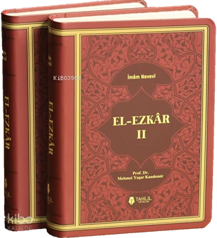  El Ezkâr (Cep Boy 2 Cilt) | İmam Nevevi | Mehmet Yaşar Kandemir | Tahlil Yayınları | 9786057850775 | 