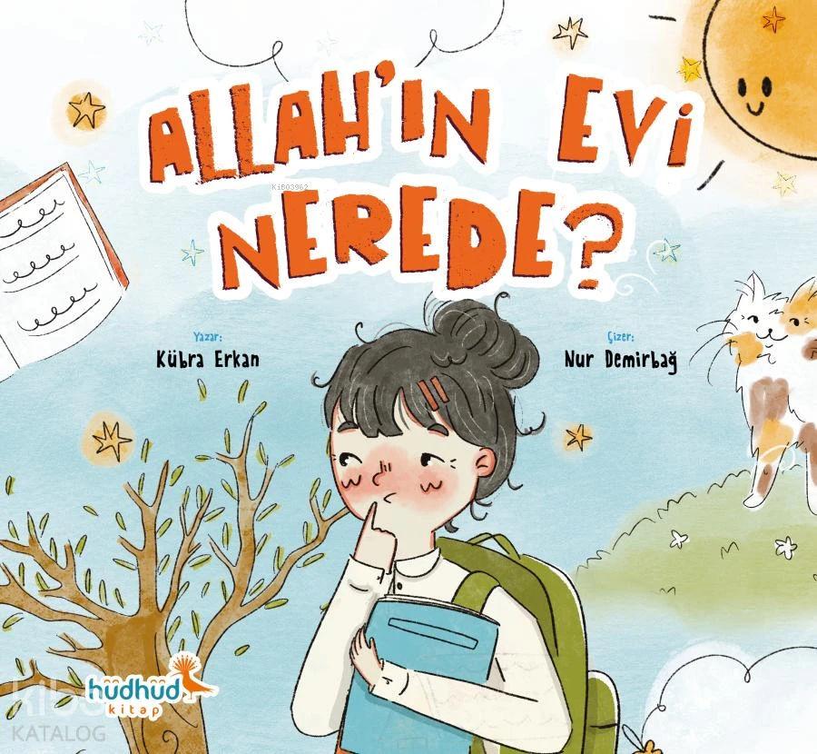  Allahın Evi Nerede | Kübra Erkan | Nur Demirbay | Hüdhüd Kitap | 9786259590080 | 