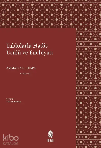 Tablolarla Hadis Usûlü ve Edebiyatı | Yavuz Köktaş | Ammad Ali Cuma | İnsan Yayınları | 9789755746180 | 