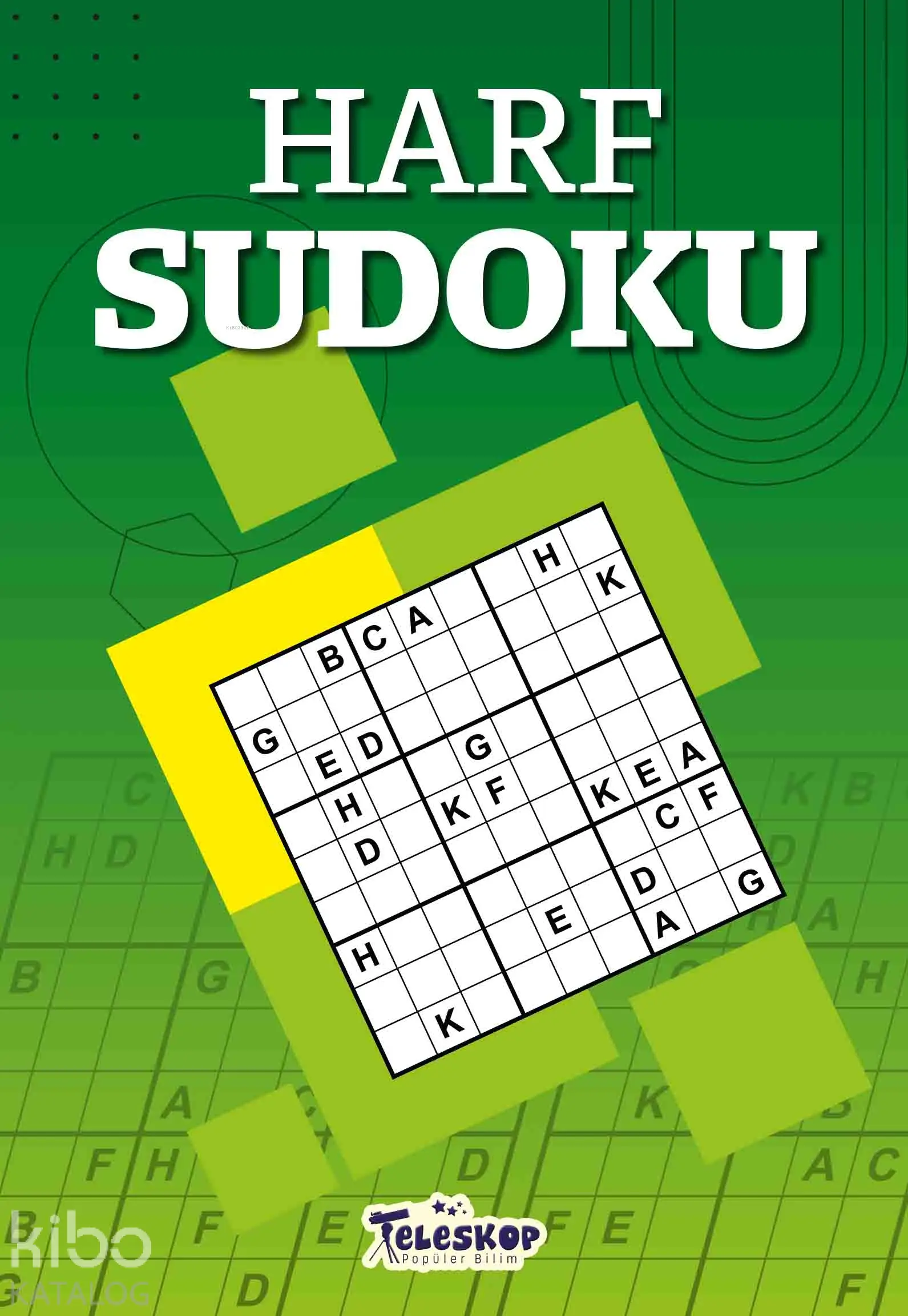  Harf Sudoku | Hakan Kayar | Ahmet Altay | Teleskop Yayınları | 9786052523827 | 