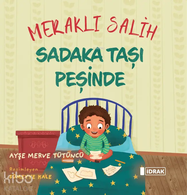  Meraklı Salih Sadaka Taşı Peşinde | Ayşe Merve Tütüncü | Sümeyye Kale | İdrak Yayınları | 9786259804026 | 