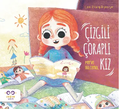  Çizgili Çoraplı Kız | Merve Gülcemal | Cezve Çocuk | 9786258480252 | 
