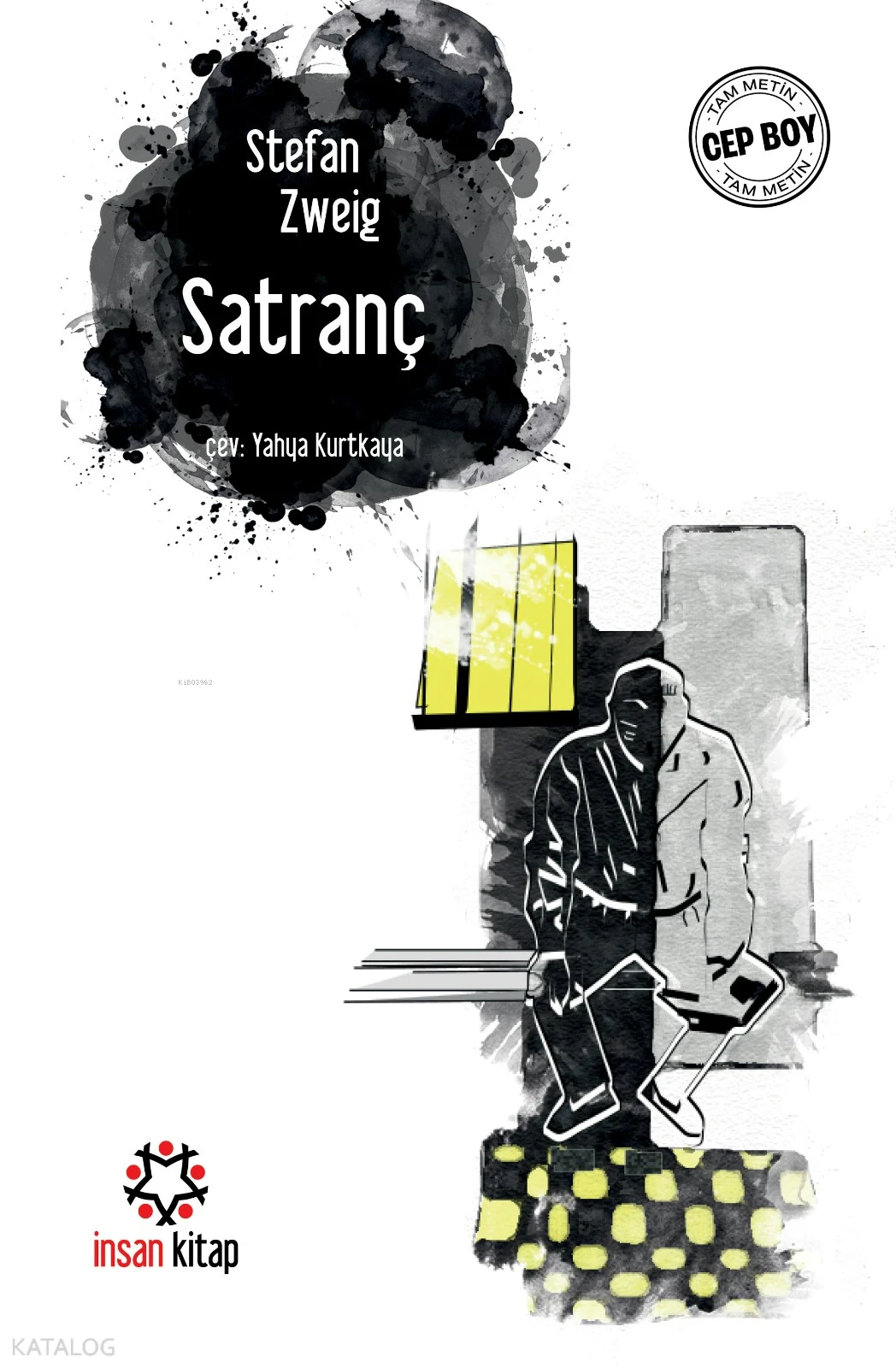  Satranç | Stefan Zweig | Yahya Kurtkaya | İnsan Kitap | 9786059616195 | 