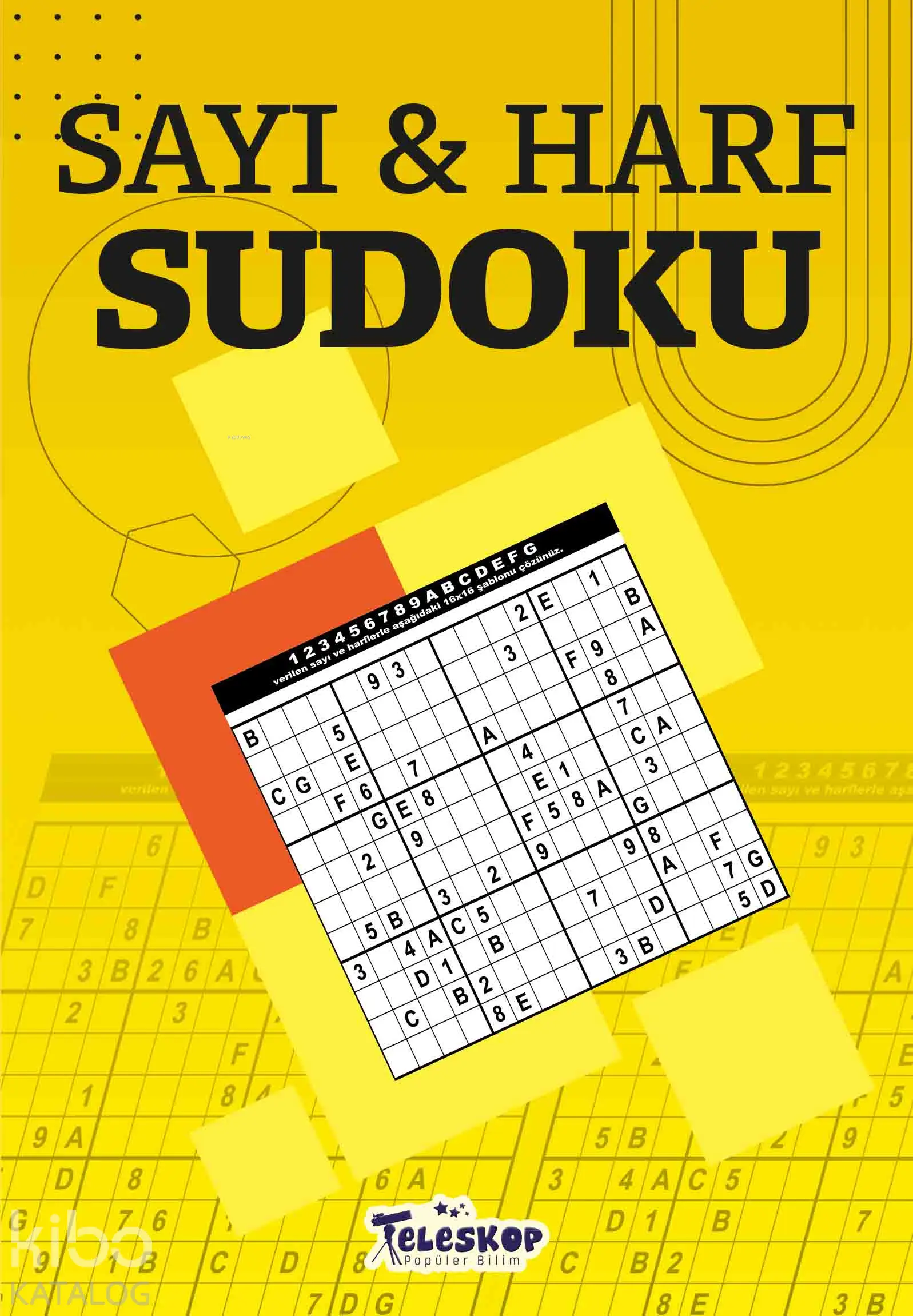  Sayı ve Harf Sudoku | Hakan Kayar | Ahmet Altay | Teleskop Yayınları | 9786052523834 | 