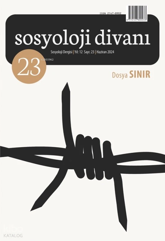  Sosyoloji Divanı 23sayı | Ferhat Tekin | Hakan Ünay | Anonim Kolektif | Çizgi Kitabevi | 9772147890233 | 